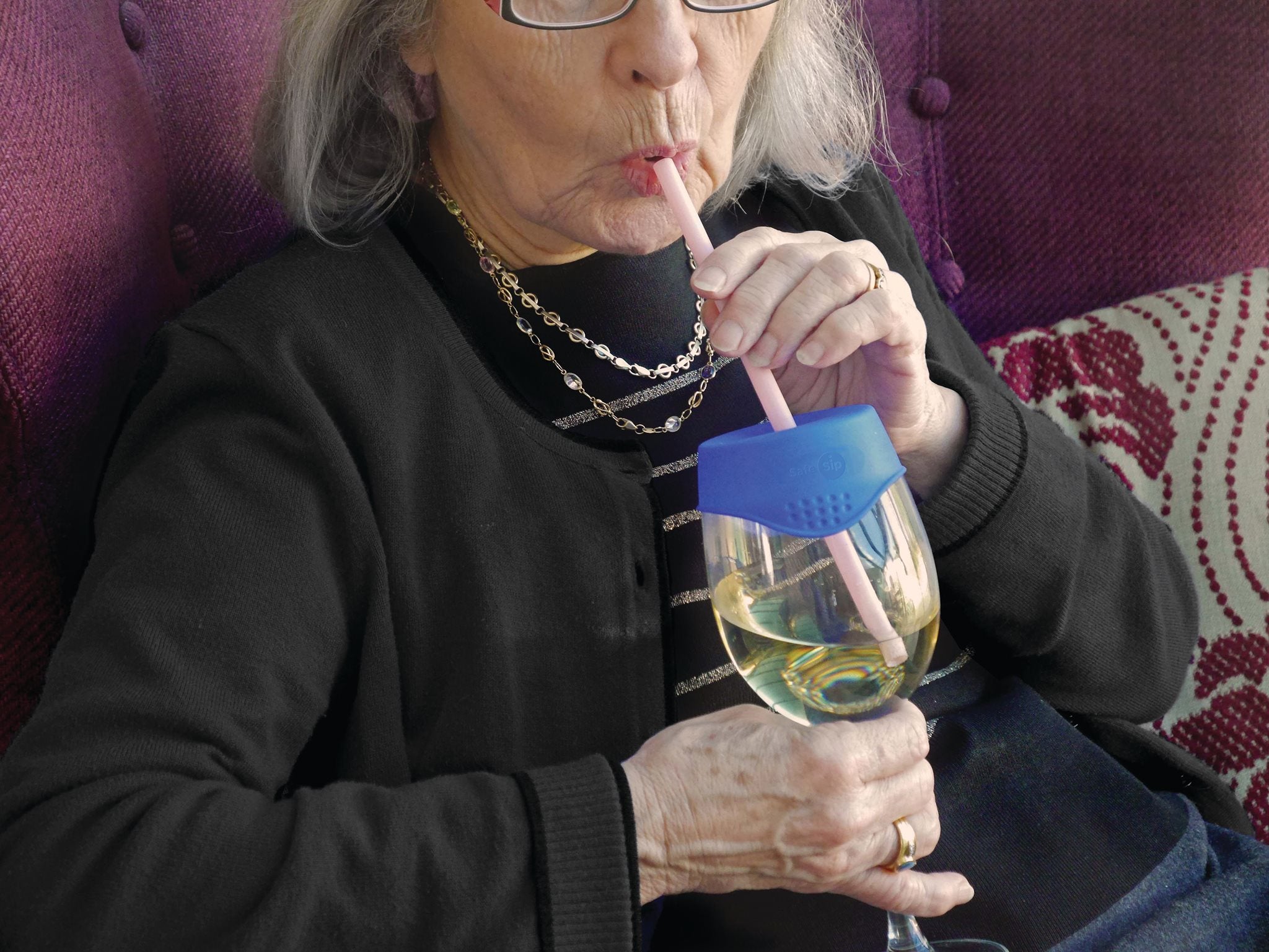 Drinking Aid - Safe Sip Silicon Drink Covers (Q91001-Q91006)