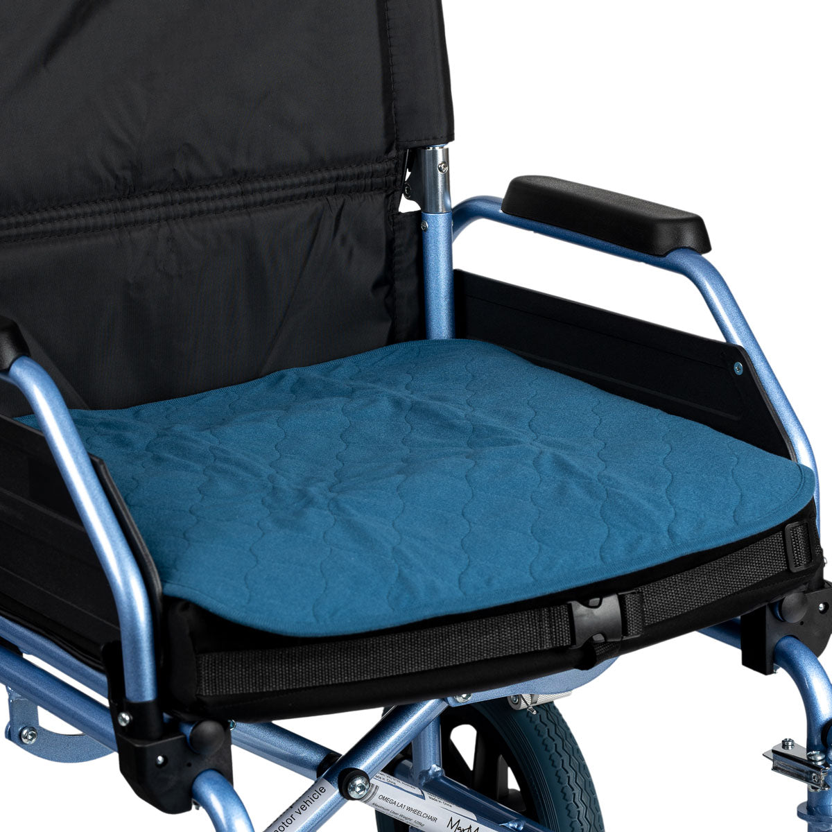 Cushion / Waterproof Pad - Wheelchair (Small) - Conni - Teal Blue (Q44009)