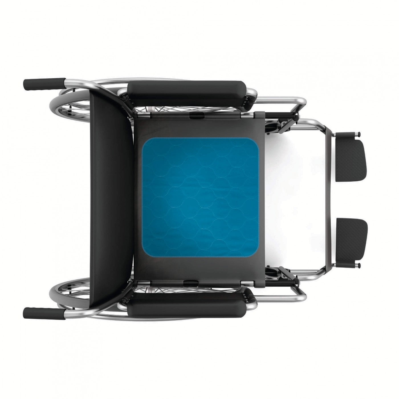 Cushion / Waterproof Pad - Wheelchair (Small) - Conni - Teal Blue (Q44009)
