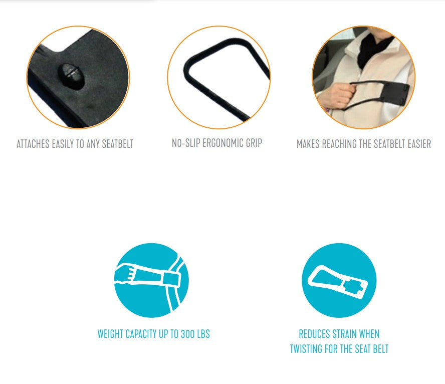Vehicle Aid - Auto Mobility Grab 'N Pull Seatbelt Reacher (Q31009)