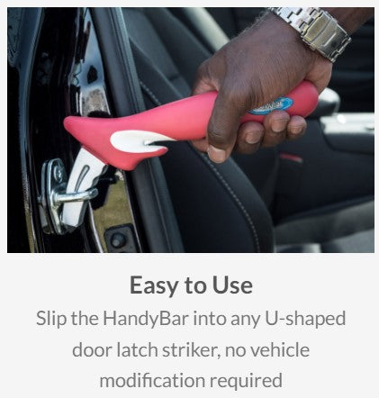 Vehicle Aid - Auto Mobility Combo Pack - Swivel Seat and Handle Bar (Q31010)