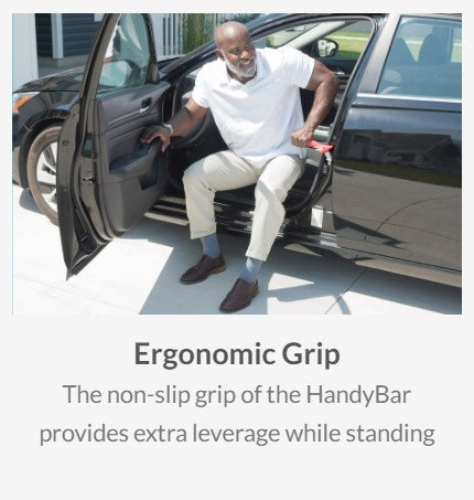 Vehicle Aid - Auto Mobility Combo Pack - Swivel Seat and Handle Bar (Q31010)