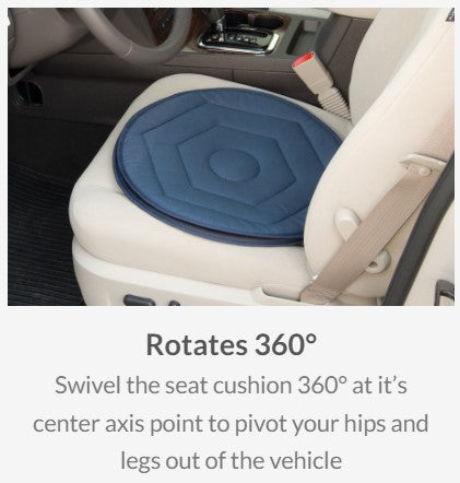 Vehicle Aid - Auto Mobility Combo Pack - Swivel Seat and Handle Bar (Q31010)