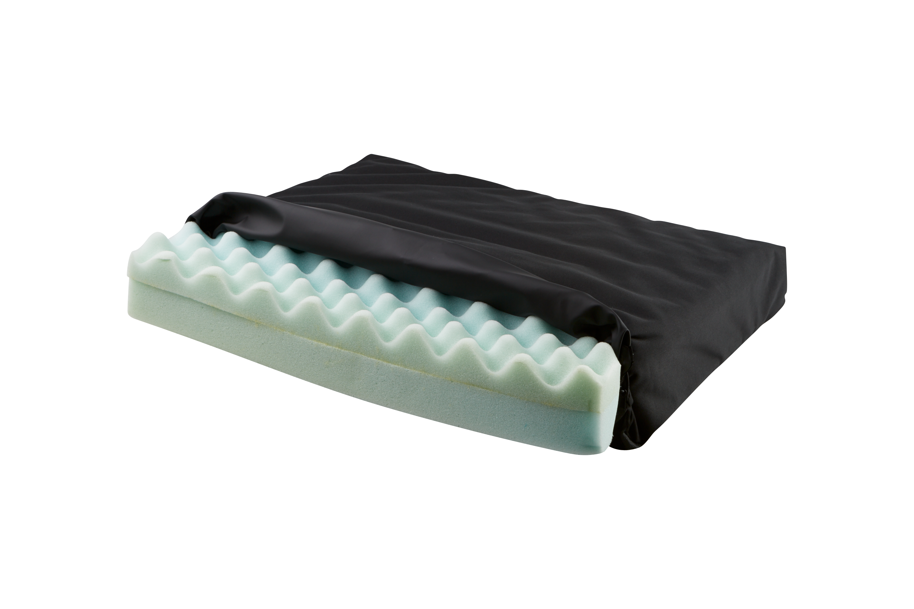 Cushion - Wheelchair Seat - Convoluted Foam & Gel Pad (Q22005)