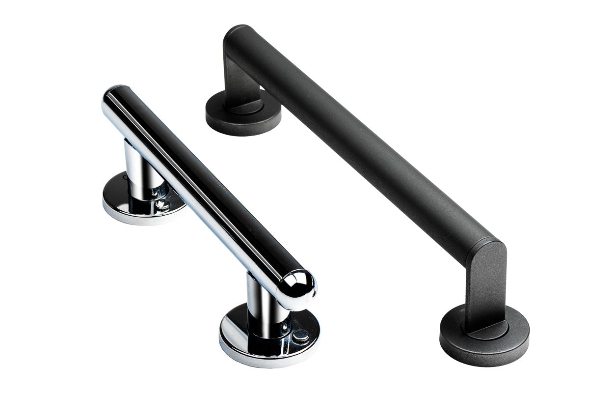 Grab Rail - Straight 600mm - Matt Black (S900B)