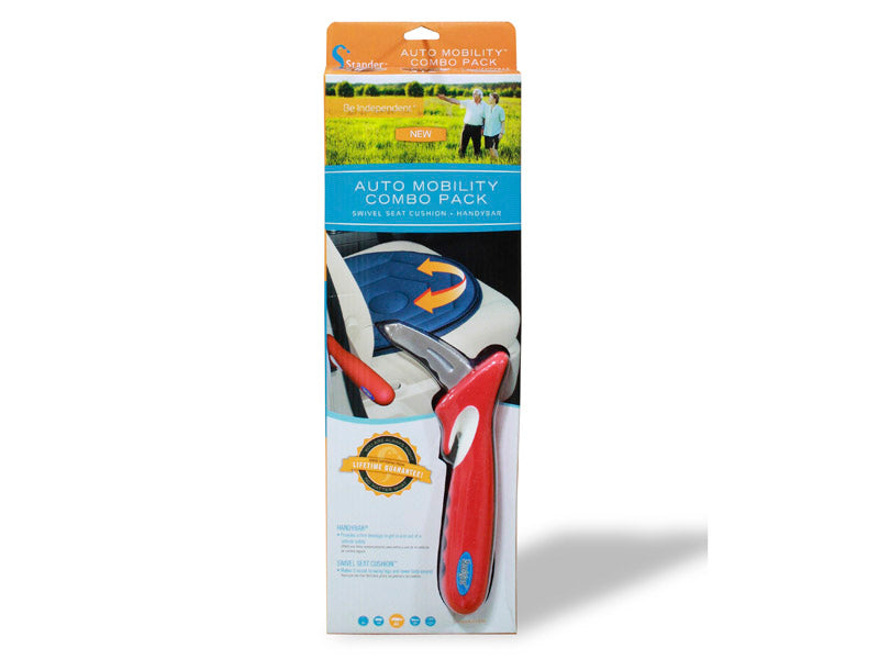 Vehicle Aid - Auto Mobility Combo Pack - Swivel Seat and Handle Bar (Q31010)