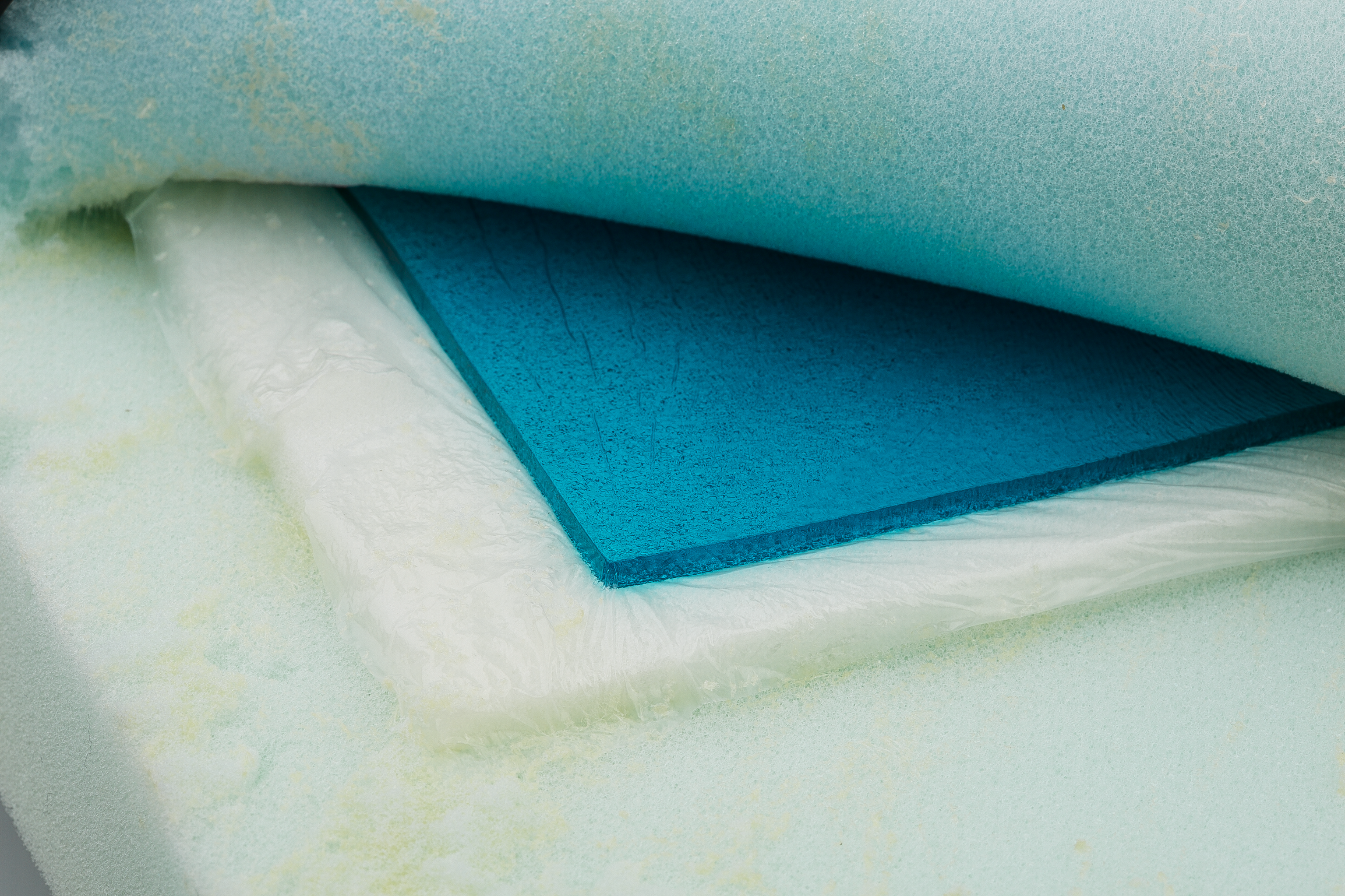 Cushion - Wheelchair Seat - Convoluted Foam & Gel Pad (Q22005)