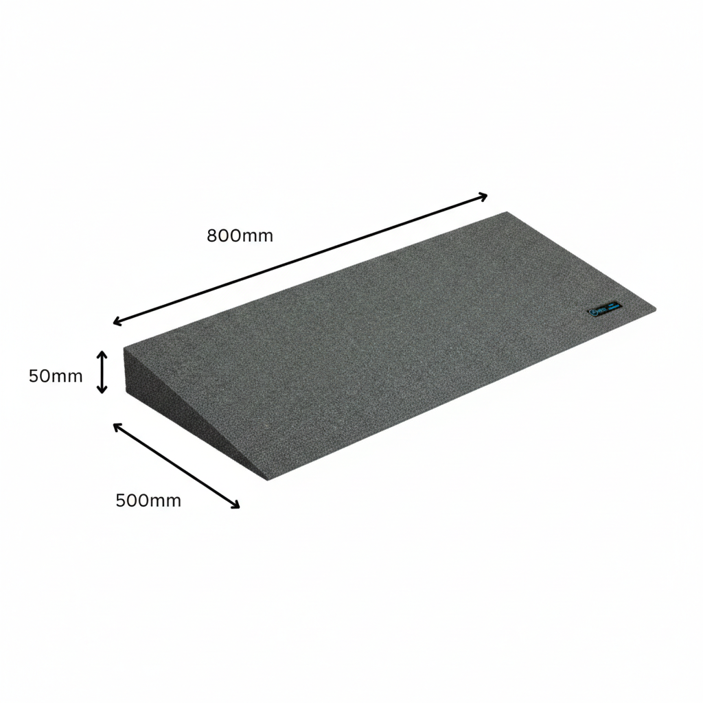 Ramp - Rubber Threshold Custom 50x500x800mm