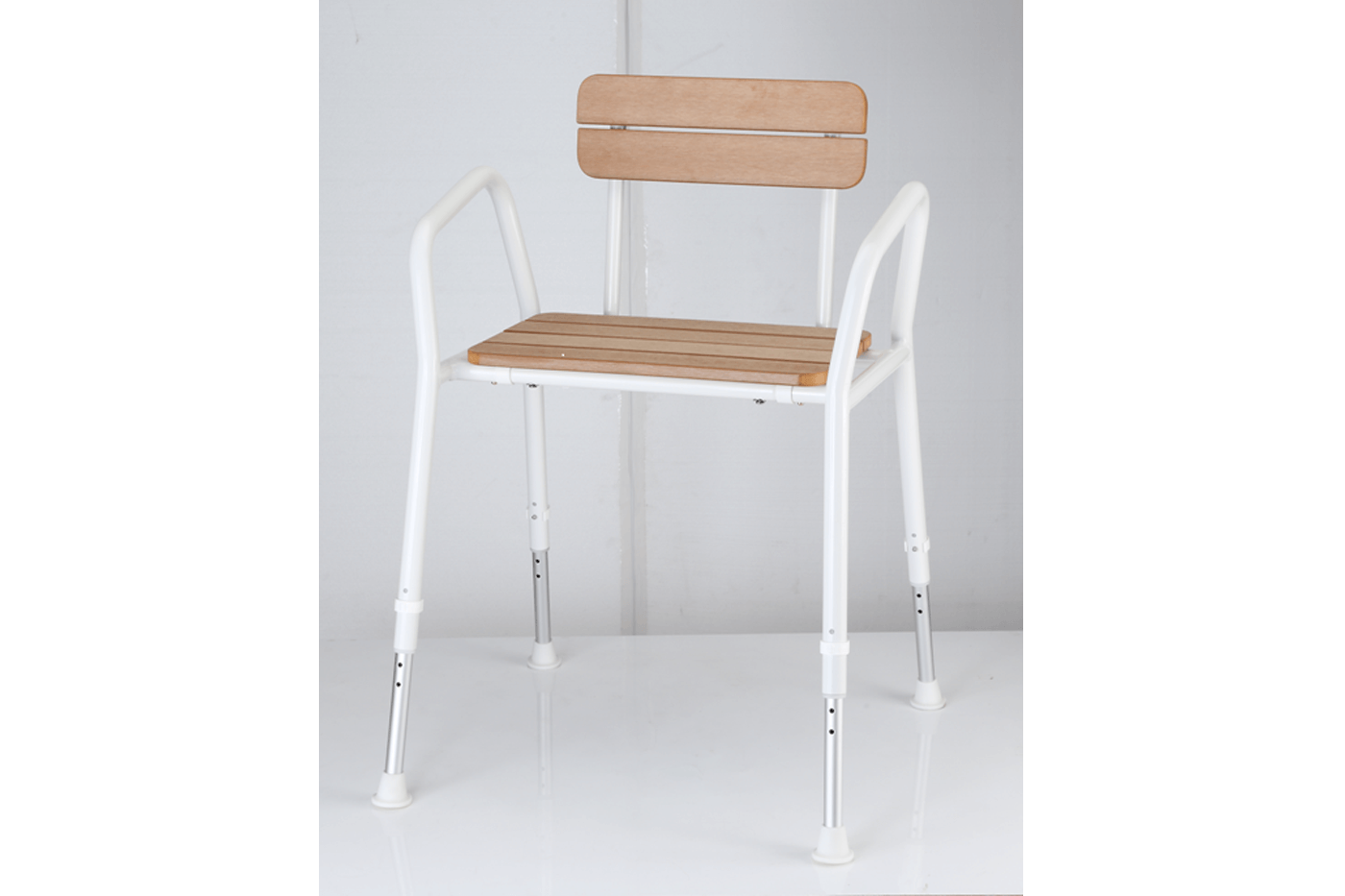 Shower Chair With Backrest And Arms - Heavy Duty - Delta C45-T (Q11014)