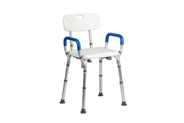 Shower Chair With Backrest & Arms - Delta C24