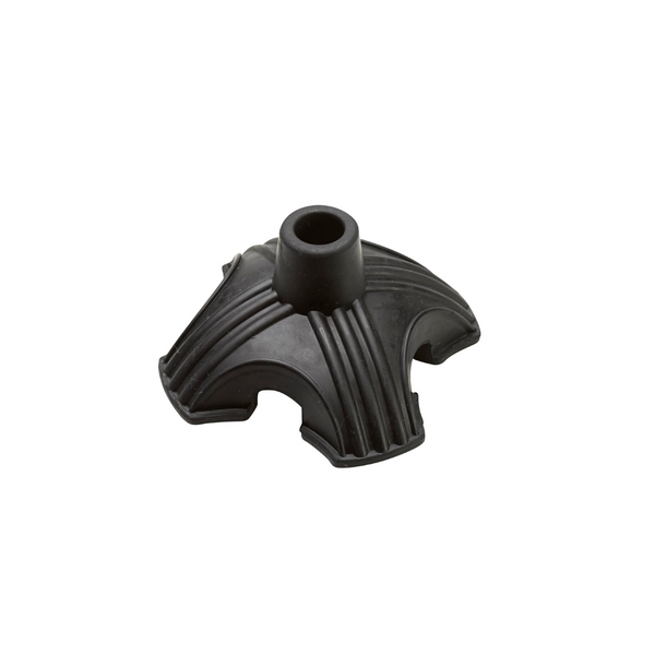 Walking Stick / Cane Support Foot - Alpha Quad-Leg Tip