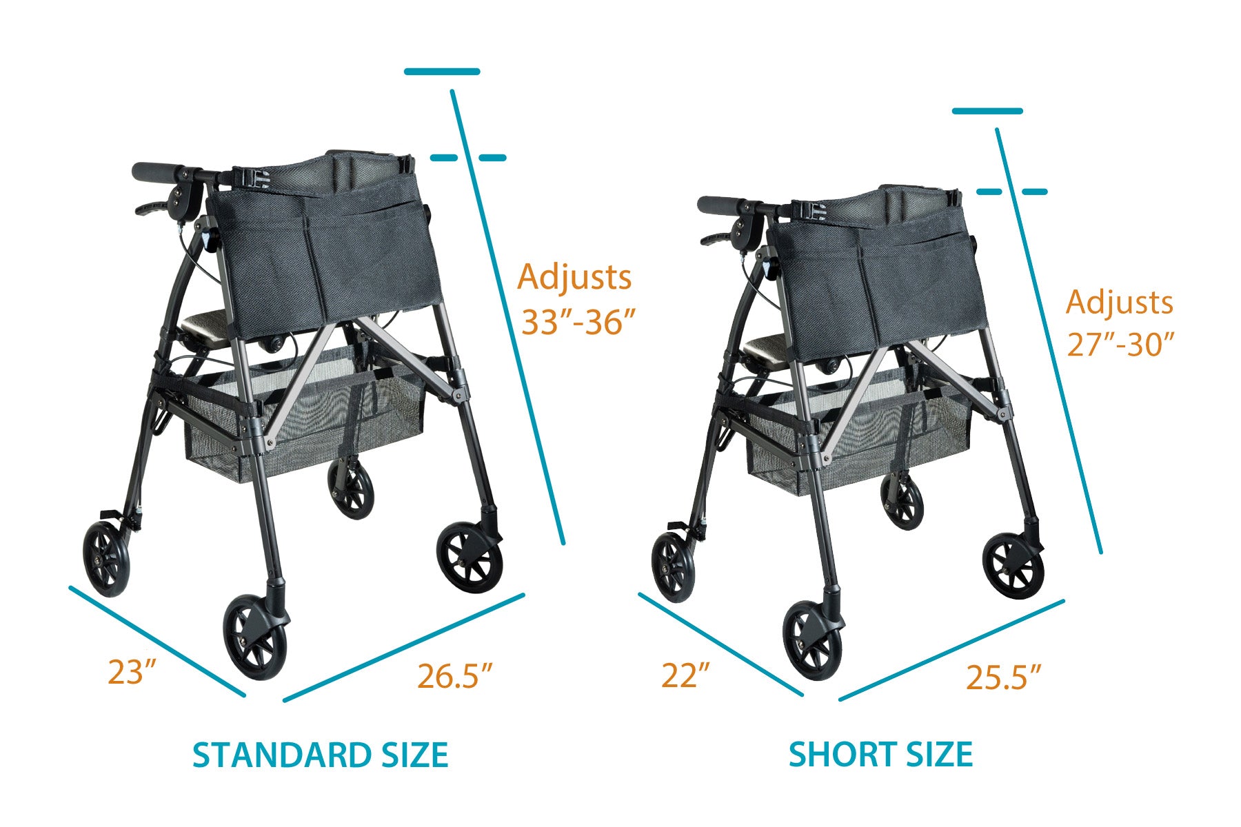 Rollator - EZ Fold-N-Go (Q55014)