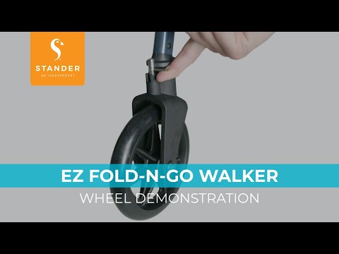 Walker - EZ Fold 'N Go - Black Walnut - Cobalt Blue (Q55006 & Q55008)