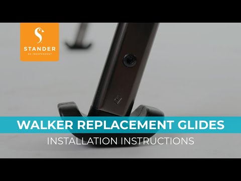Walker Parts - Replacement Ski Glides (Pair) FNG/SSW (56004)