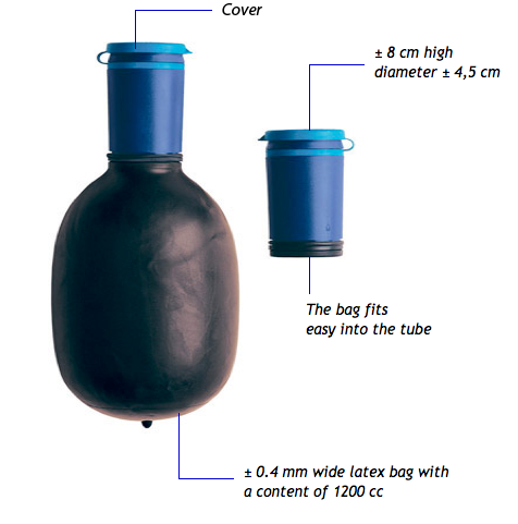 Toilet Aid - Uribag M - Male (Q15001)