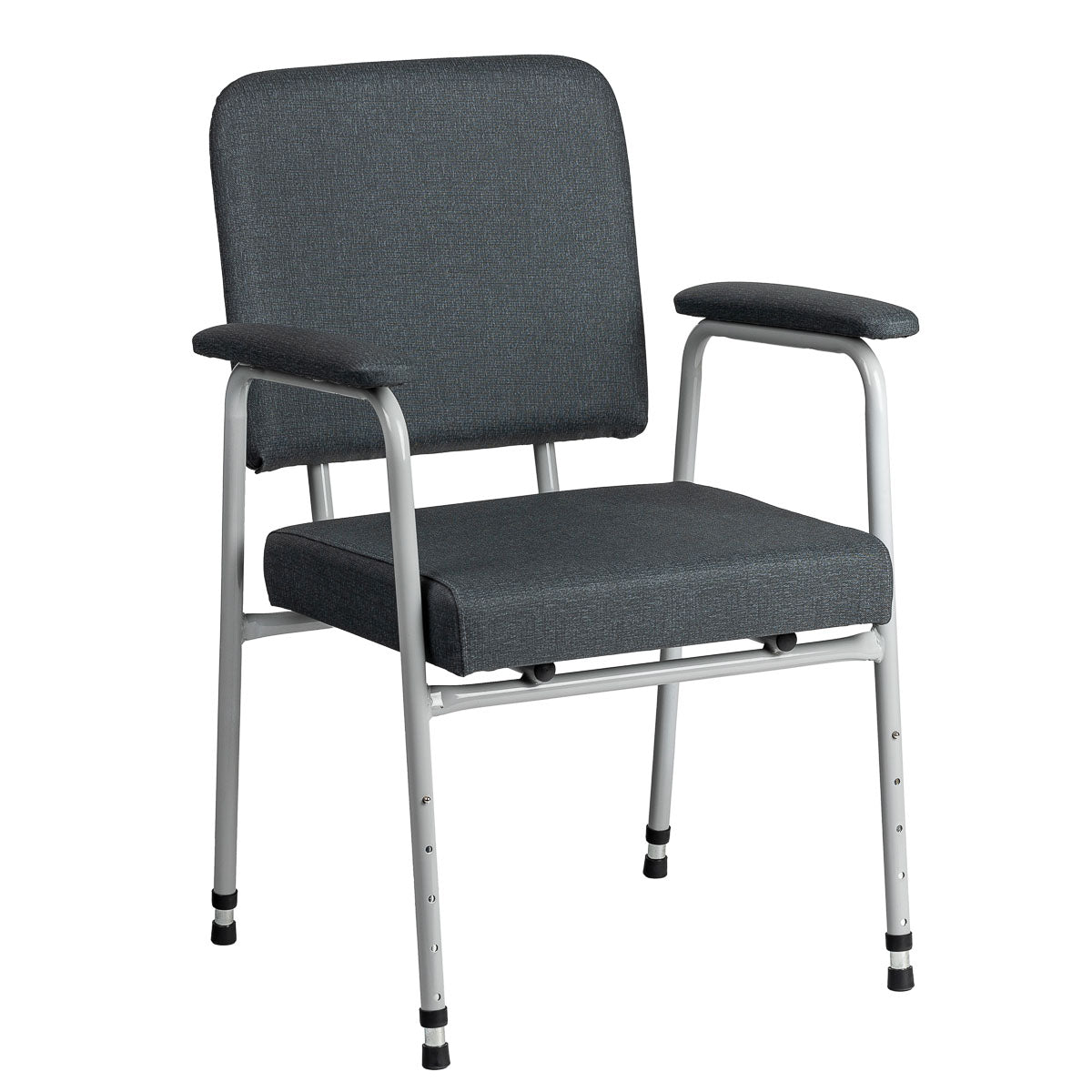 Rehab Chair - Adjustable Height - Grey Patterned Look (H36NGP)